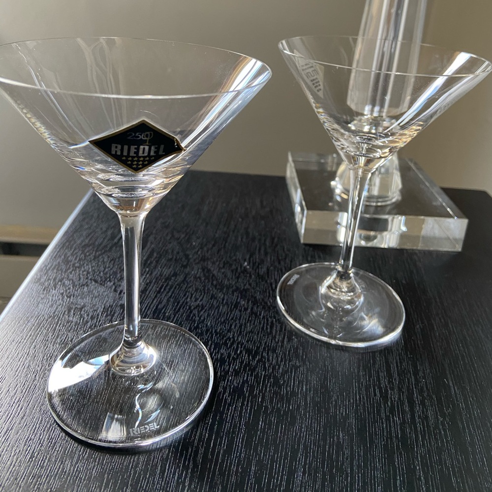 Riedel Vinum Martini Glasses